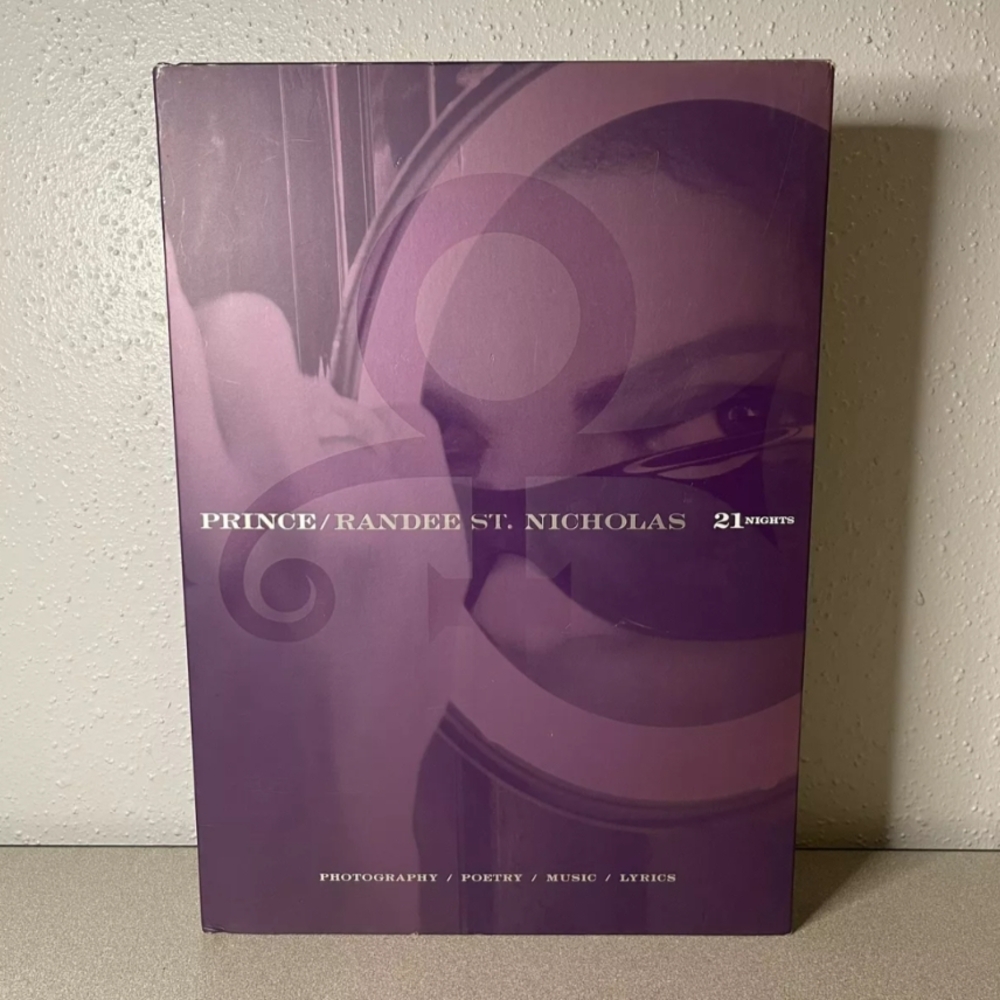 RARE Prince 21 Nights Coffee Table Book & CD - NIB Still Sealed